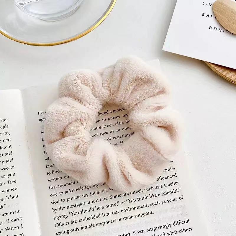 Soft Faux Hair Scrunchies