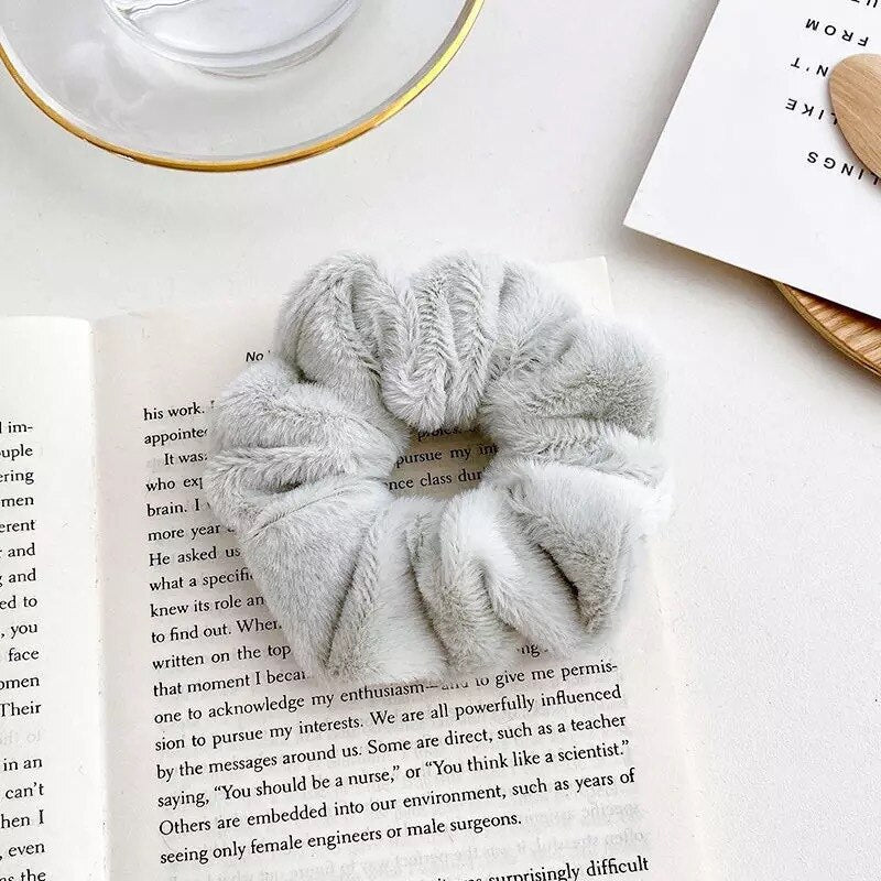 Soft Faux Hair Scrunchies