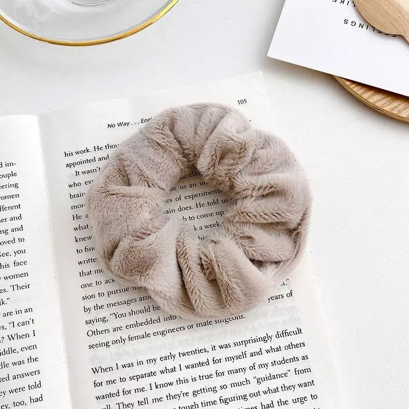 Soft Faux Hair Scrunchies