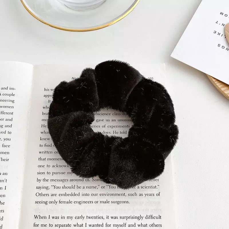 Soft Faux Hair Scrunchies