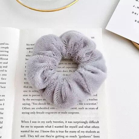 Soft Faux Hair Scrunchies